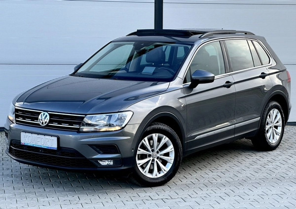 Volkswagen Tiguan cena 92999 przebieg: 159965, rok produkcji 2018 z Lędziny małe 781